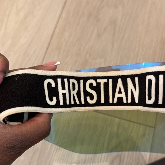 Dior J'Adior Blue and White Visor - Picture 6 of 10